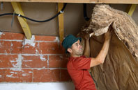 Lower Strode tapered roof insulation